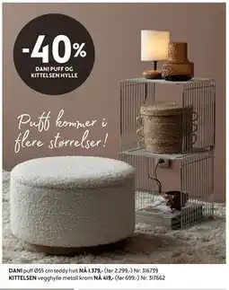 Bohus DANI puff tilbud