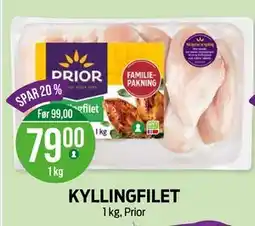 Kiwi KYLLINGFILET tilbud