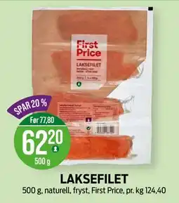 Kiwi LAKSEFILET tilbud