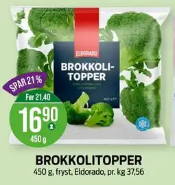 Kiwi BROKKOLITOPPER tilbud