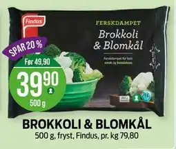 Kiwi BROKKOLI & BLOMKÅL tilbud