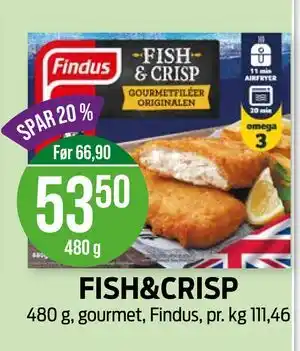 Kiwi FISH&CRISP tilbud