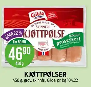 Kiwi KJØTTPØLSER tilbud