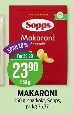 Kiwi MAKARONI tilbud