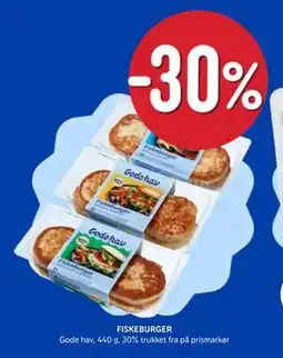 Rema 1000 FISKEBURGER tilbud