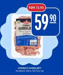 Rema 1000 STRIMLET SVINEKJØTT tilbud