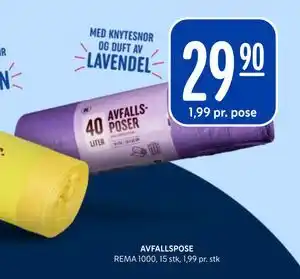 Rema 1000 AVFALLSPOSE tilbud