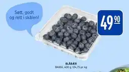 Rema 1000 BLÅBÆR tilbud