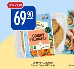 Rema 1000 CRISPY KYLLINGFILET tilbud