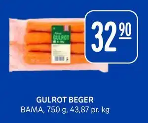 Rema 1000 GULROT BEGER tilbud