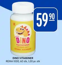 Rema 1000 DINO VITAMINER tilbud