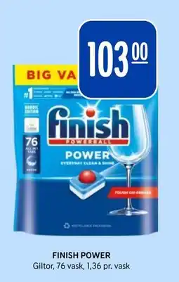 Rema 1000 FINISH POWER tilbud