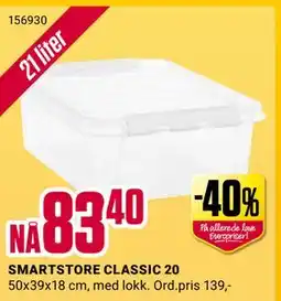 Europris SMARTSTORE CLASSIC 20 tilbud