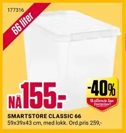 Europris SMARTSTORE CLASSIC 66 tilbud