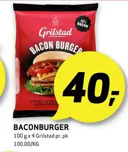 Bunnpris BACON BURGER tilbud