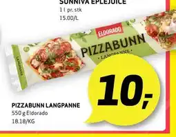 Bunnpris PIZZABUNN LANGPANNE tilbud