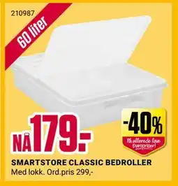 Europris SMARTSTORE CLASSIC BEDROLLER tilbud