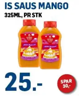 Price Lagerbutikk Is saus mango tilbud