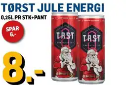 Price Lagerbutikk TØRST Jule energi tilbud