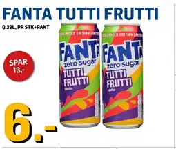 Price Lagerbutikk FANTA Tutti frutti tilbud