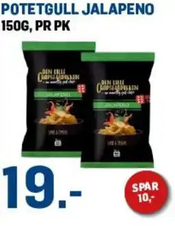 Price Lagerbutikk Potetgull jalapeno tilbud
