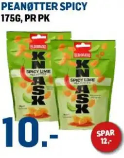 Price Lagerbutikk Peanøtter spicy tilbud
