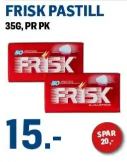 Price Lagerbutikk FRISK Pastill tilbud