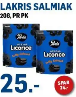 Price Lagerbutikk Lakris salmiak tilbud