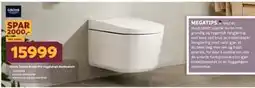 Megaflis Grohe Sensia Arena Pro vegghengt dusjtoalett tilbud