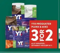 Jacobs YT PRODUKTER PLUKK & MIKS tilbud