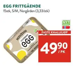 Jacobs EGG FRITTGÅENDE tilbud