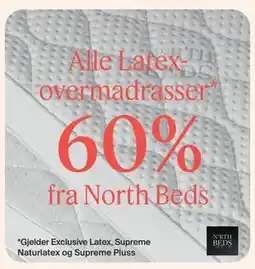 Møbelringen Alle Latexovermadrasser tilbud