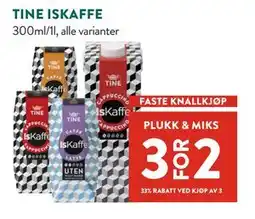 Jacobs TINE ISKAFFE tilbud
