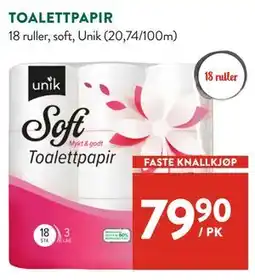 Jacobs TOALETTPAPIR tilbud