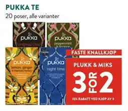 Jacobs PUKKA TE tilbud