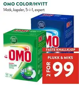 Jacobs OMO COLOR/HVITT tilbud