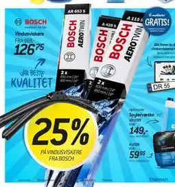 Thansen Vindusviskere tilbud