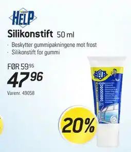 Thansen Silikonstift tilbud
