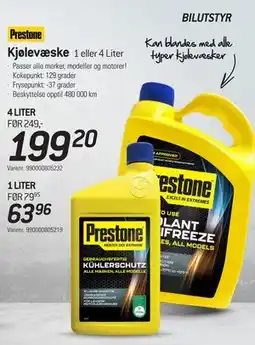 Thansen Kjølevæske tilbud