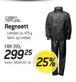 Thansen Regnsett tilbud