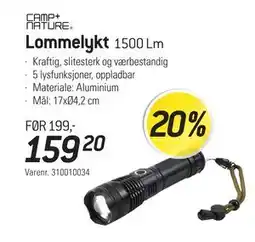 Thansen Lommelykt tilbud