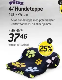 Thansen Hundeteppe tilbud