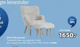JYSK HVILSTED lenestol tilbud