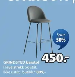 JYSK GRINDSTED barstol tilbud