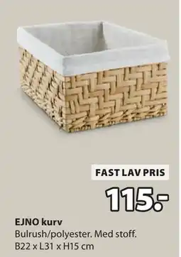 JYSK EJNO kurv tilbud