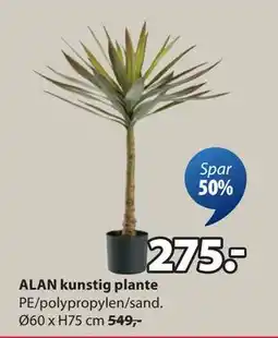 JYSK ALAN kunstig plante tilbud