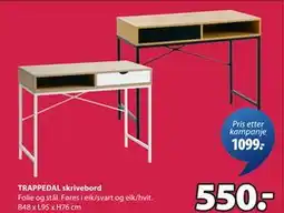 JYSK TRAPPEDAL skrivebord tilbud