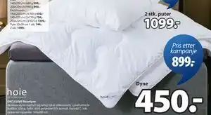 JYSK EXCLUSIVE fiberdyne tilbud