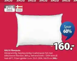 JYSK HALDI fiberpute tilbud