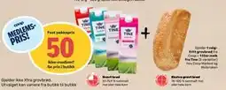 Matkroken 1 valg-fritt grovbred fra Coop + 1 liter melk fra Tine, Medlemspris tilbud